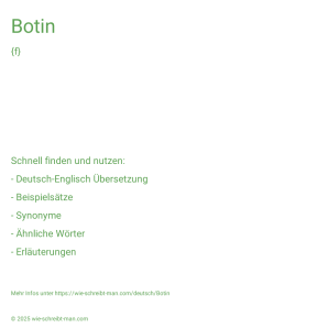 Wie schreibt man Botin? Bedeutung, Synonym, Antonym & Zitate.