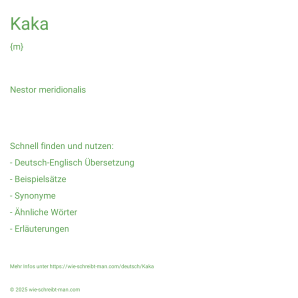 Wie schreibt man Kaka? Bedeutung, Synonym, Antonym & Zitate.