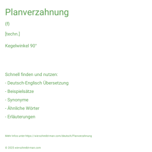 Wie schreibt man Planverzahnung? Bedeutung, Synonym, Antonym & Zitate.