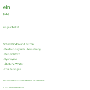 Wie schreibt man ein? Bedeutung, Synonym, Antonym & Zitate.