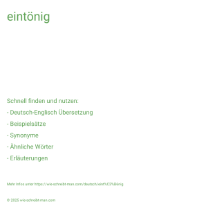 Wie schreibt man eintönig? Bedeutung, Synonym, Antonym & Zitate.